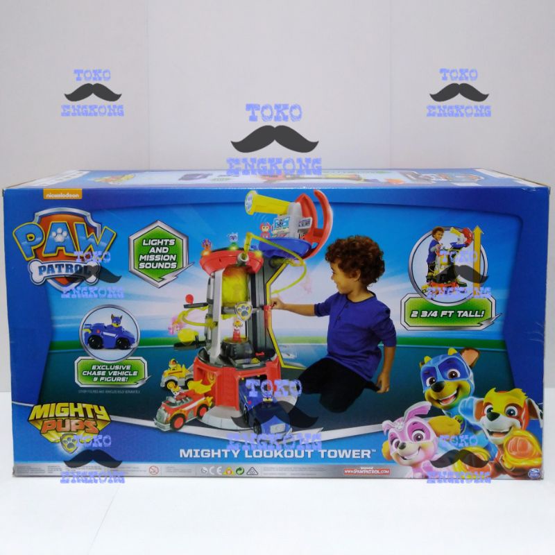 PAW PATROL MIGHTY LOOKOUT TOWER MIGHTY PUPS