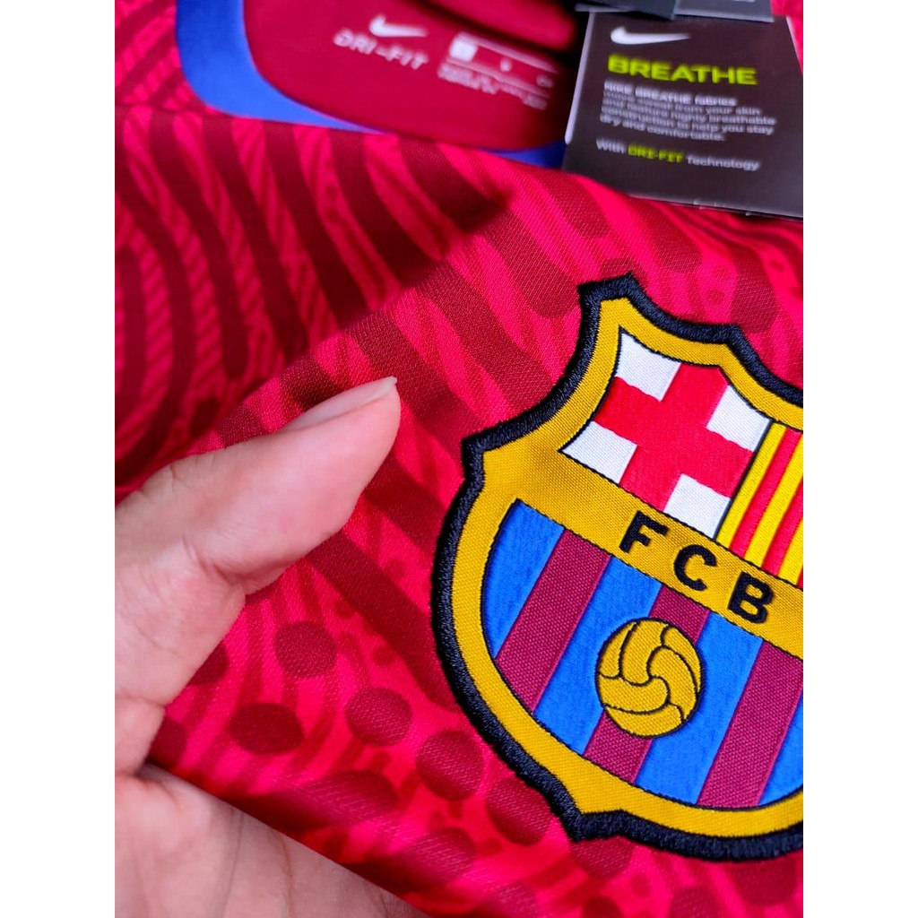 HQ JERSEY BOLA BARCA GOAL KEEPER KIPER MERAH 2020-2021 GO HQ IMPORT