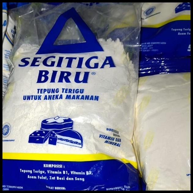 

Tepung Terigu Segitiga Biru Kemasan 1Kg Isi 12
