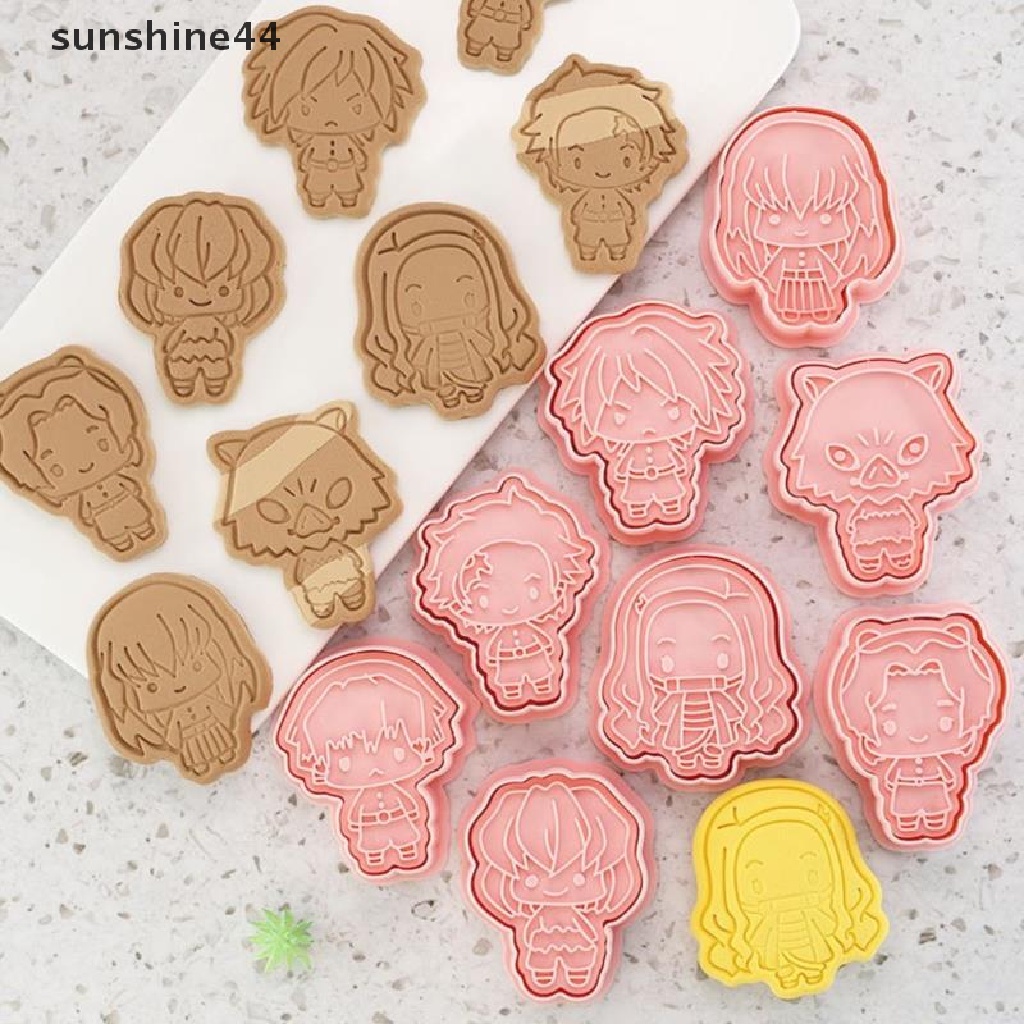 Sunshine Set Cetakan Kue / Biskuit Bentuk Anime Demon Slayer