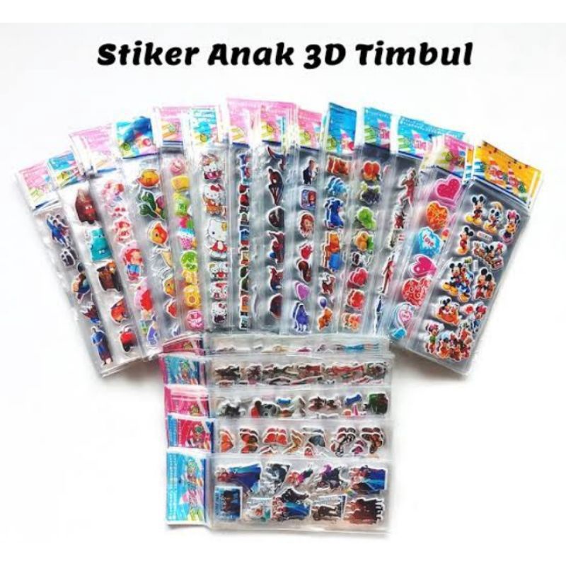 

20 PCS STIKER MINI/IKAT/STIKER LUCU ANAK