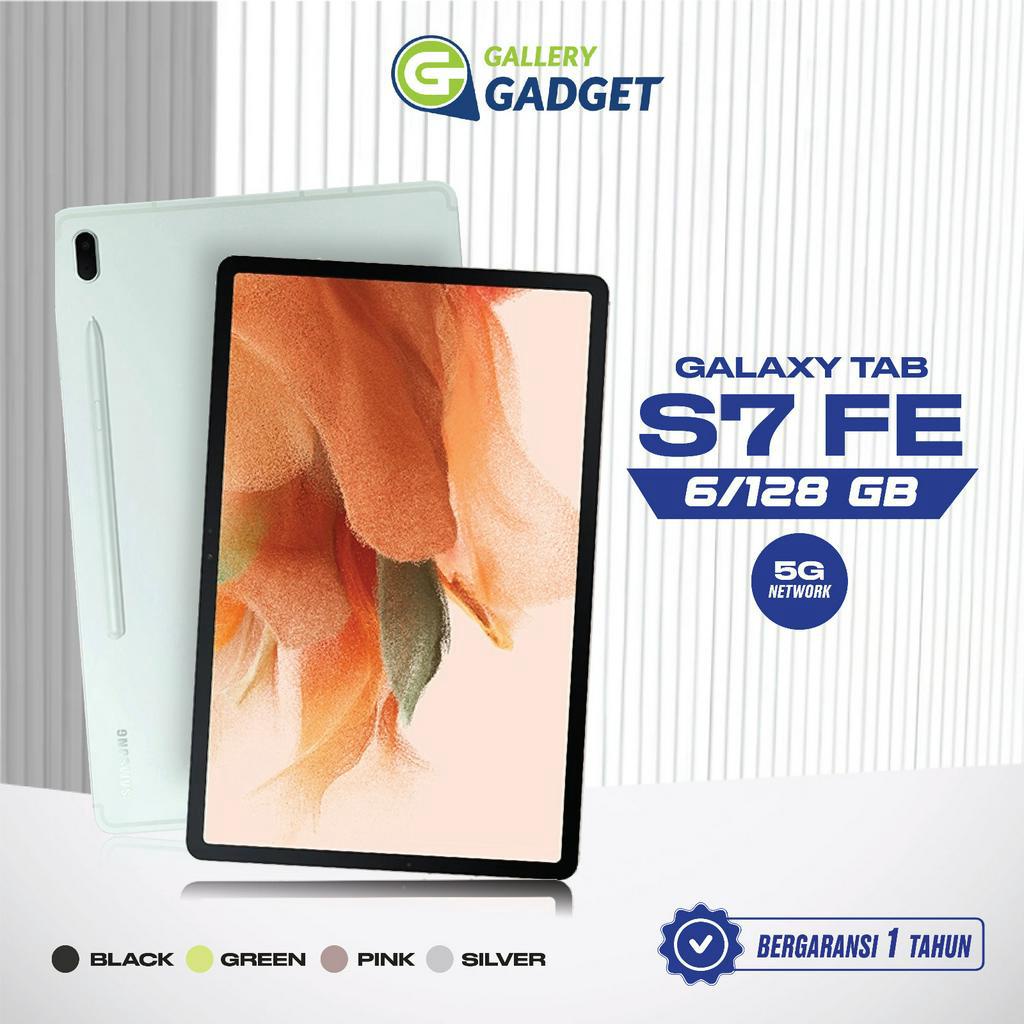 Samsung Galaxy TAB S7 FE T736 RAM 6 GB ROM 128 GB 6/128 12 Inch 5G Original Garansi Resmi SEIN