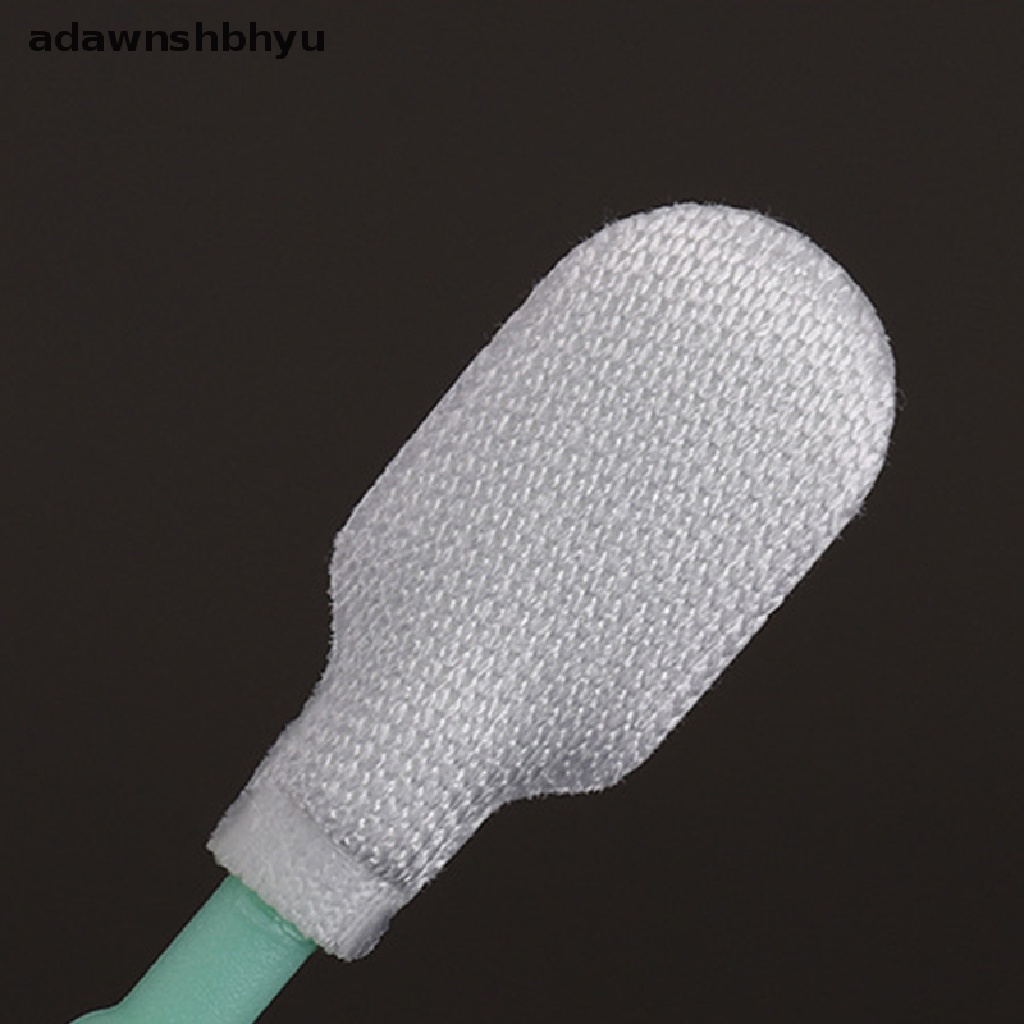 Adawnshbhyu 100pcs/Lot Ukuran 100mm Nonwoven Cotton Swab Tahan Debu Untuk Lensa Fokus Bersih