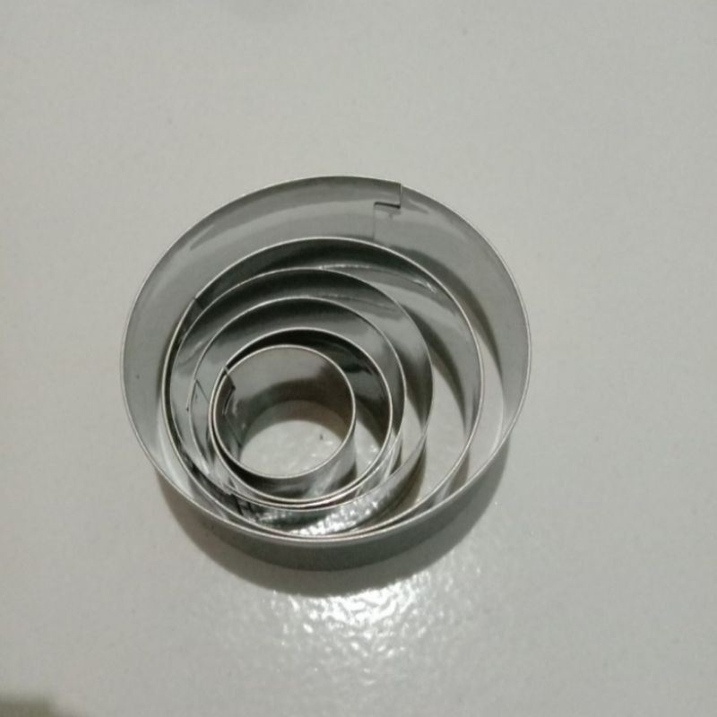 Cetakan Kue/Fondant Ring Round Circle Cutter