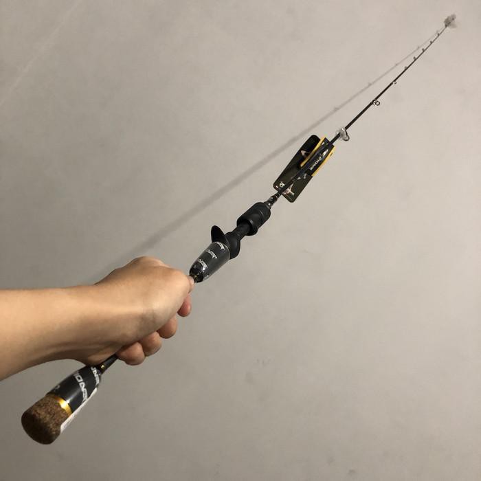 alat pancing mantul habis Joran Pioneer Evo II Solid Carbon 601 Bait Casting