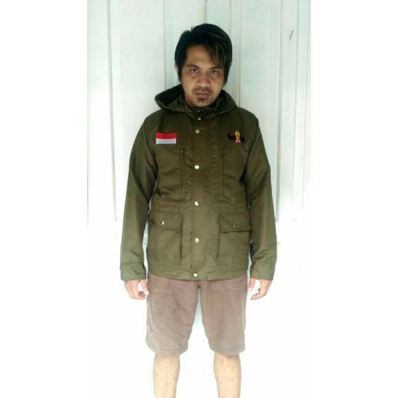 Jaket Surveyor Salam Intip Hijau Army