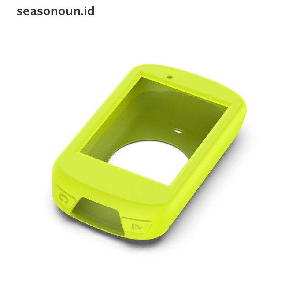 【seasonoun】 Bike Bicycle GPS Computer Rubber Protect Case Cover With Screen Protector Film .