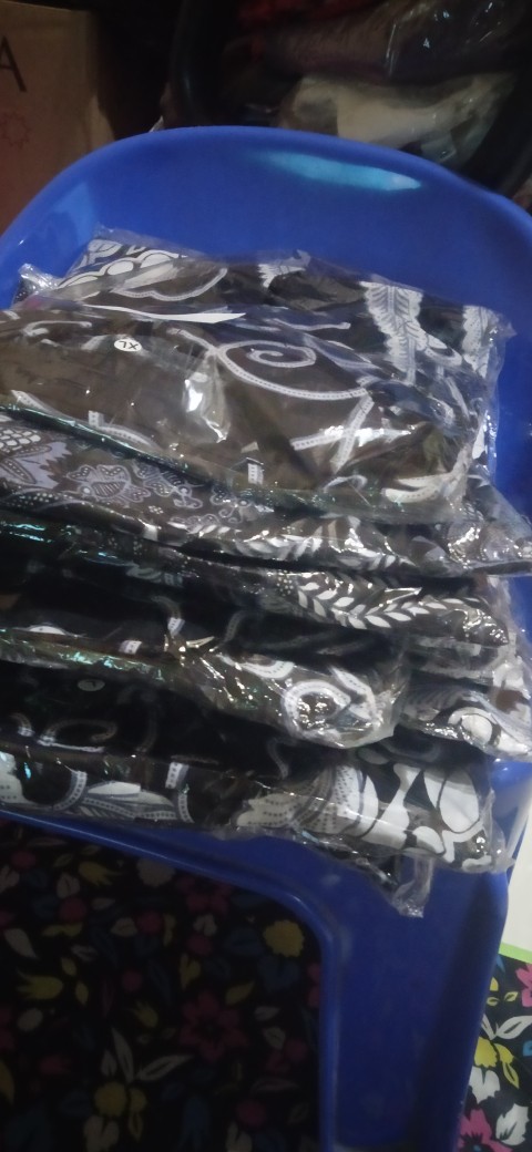 Maura Couple - Sania Ruffle Batik Couple Jumbo Ori Ndoro Jowi Dnt Garansi Termurah