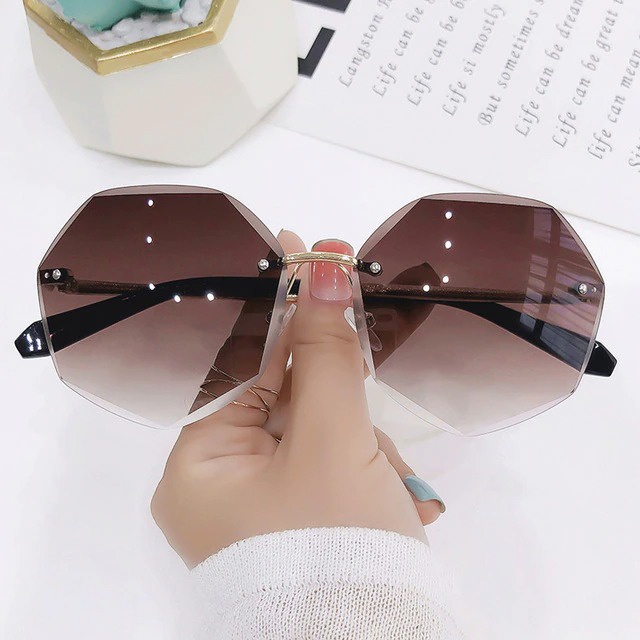 DODORY K711 Kacamata Fashion Bentuk Hexagonal Sunglasses Frame  Style