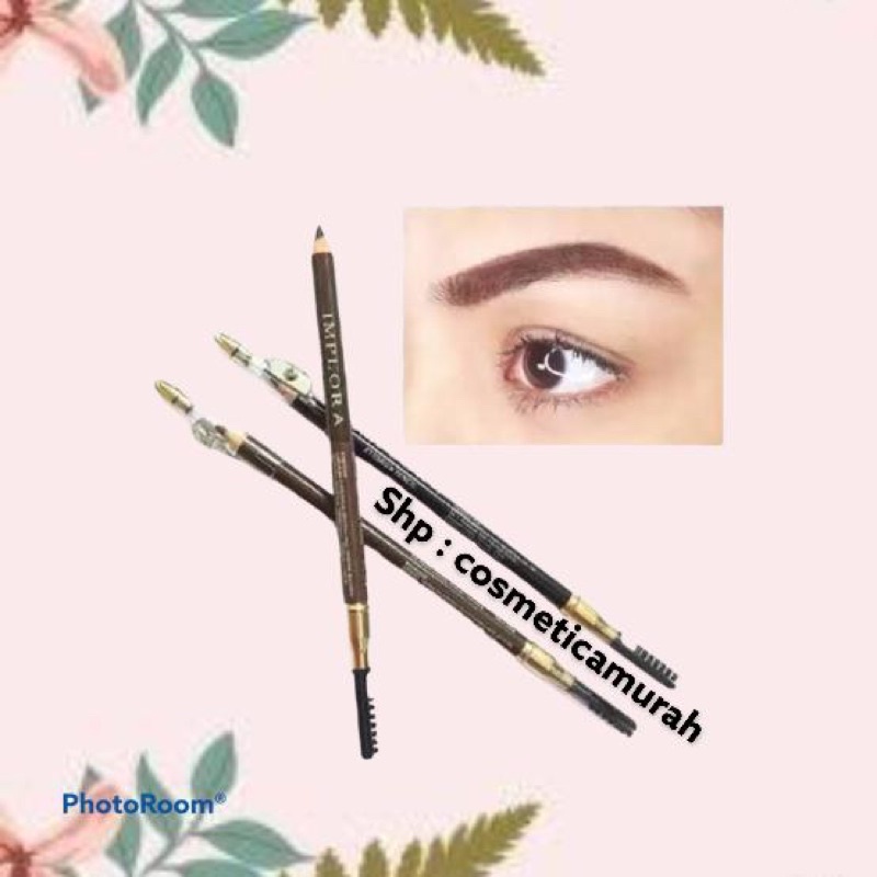 WARNA LENGKAP - PENSIL ALIS IMPLORA // CELAK  // CELAK IMPLORA BEST SELLER - implora eyebrow pencil