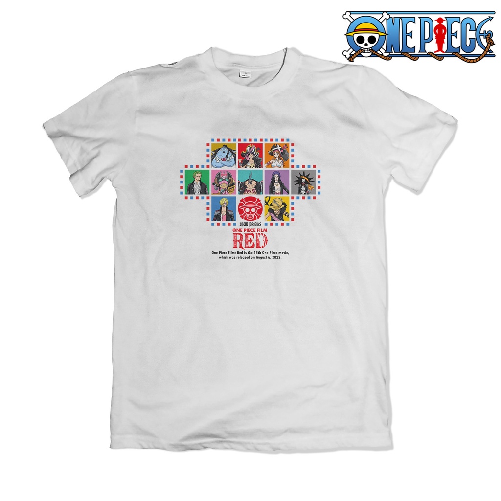 Kaos Straw Hat Crew Anime One Piece Film RED 1291