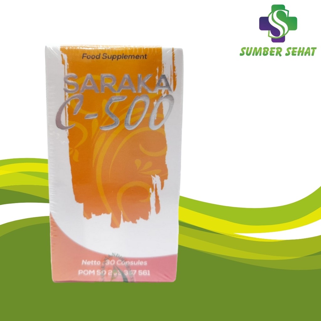 SARAKA C 500 BOTOL 30 KAPSUL