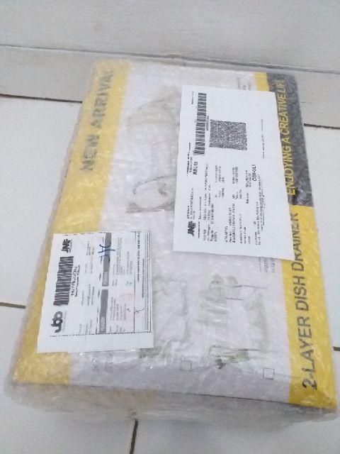 DT Shop Medan  Rak  Piring  Stainless 2 Tingkat Shopee 