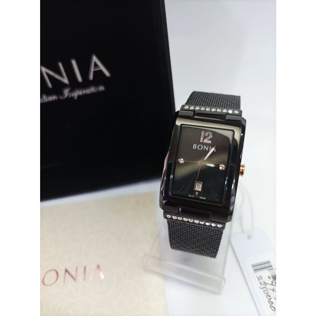 JAM TANGAN WANITA BONIA BNB10648 ROSEGOLD ORIGINAL ORI