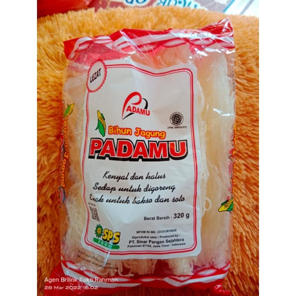 

Bihun jagung padamu 320gr