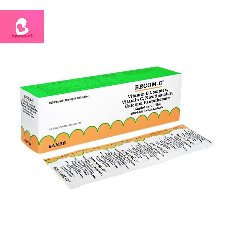 becomc/ Becom C/  vitamin c 500mg/ multivitamin mineral