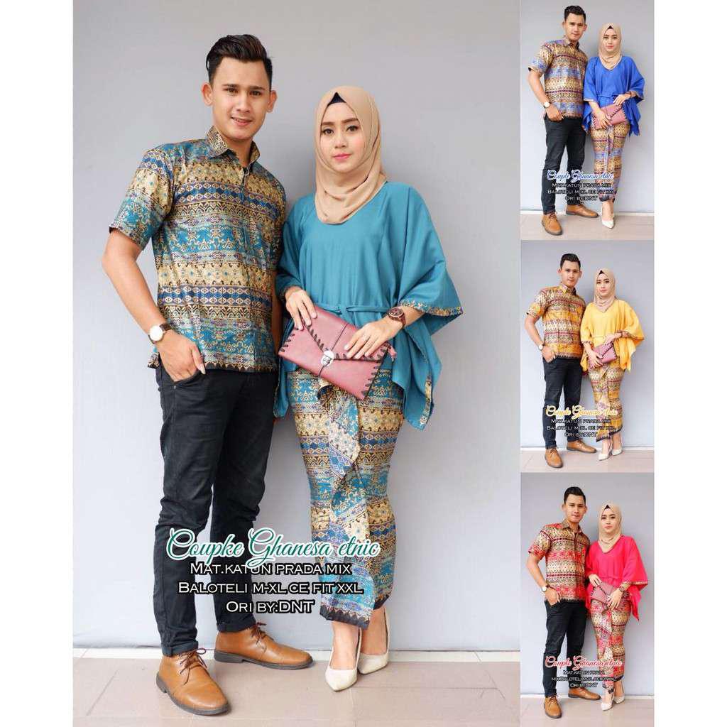 Zola_batik Couple Batik Batwing Ganesha