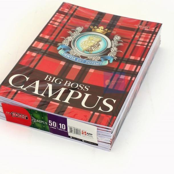 

ツ PACK BUKU TULIS BIG BOSS CAMPUS isi 50 & 36 LEMBAR Flash Sale