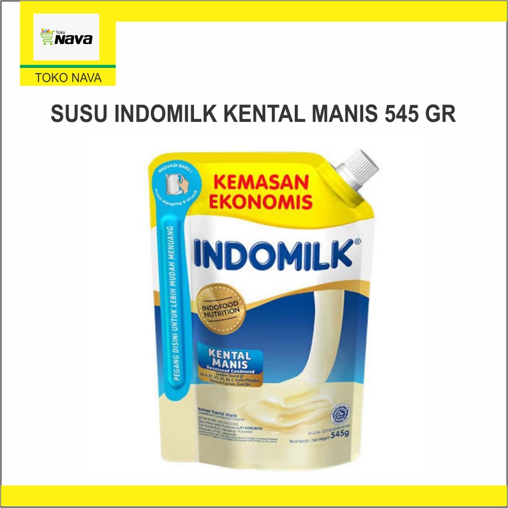 

Indomilk Susu Kental Manis Pouch 545 Gram