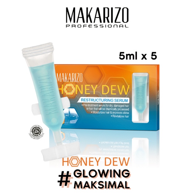 Makarizo Honey Dew Restructuring Serum isi 5