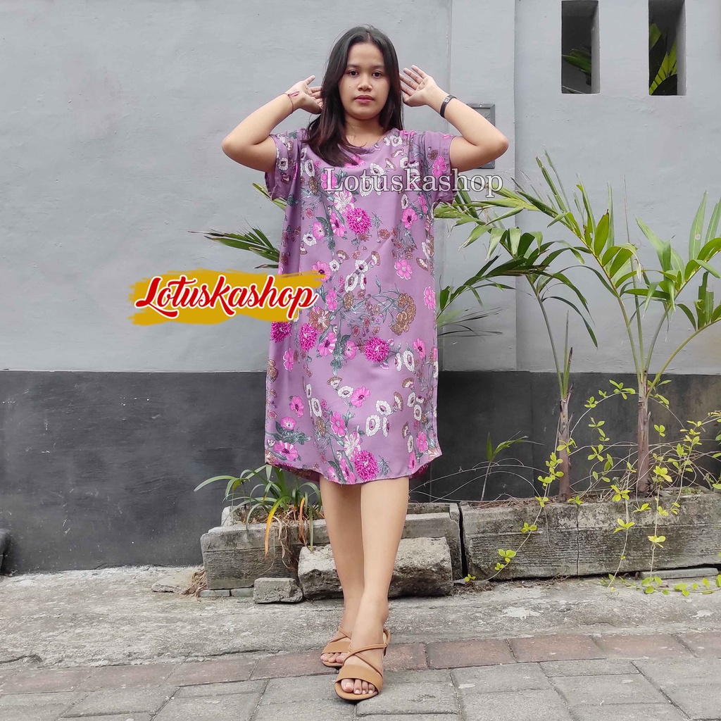 Daster Bali Arnium-Rose Plum