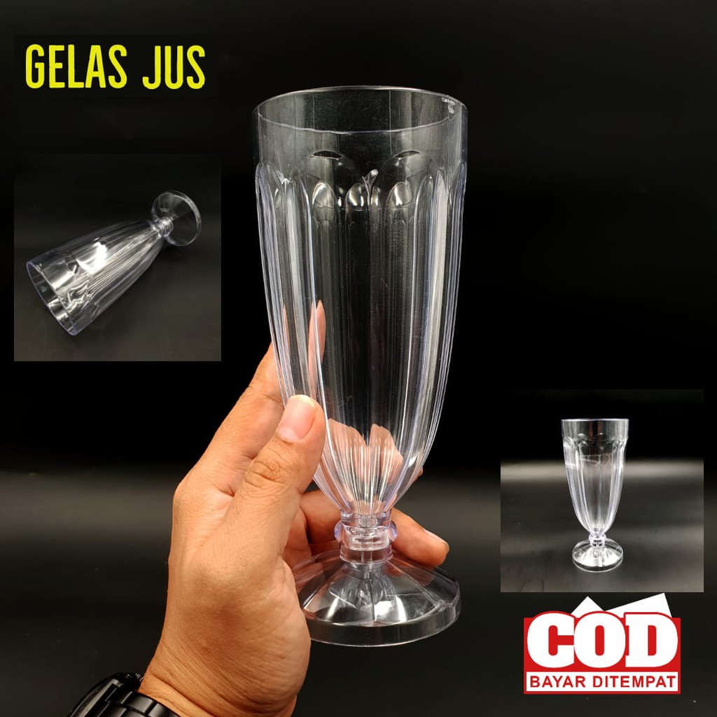 murahh gelas jus plastik serbaguna / gelas plastik / gelas juice