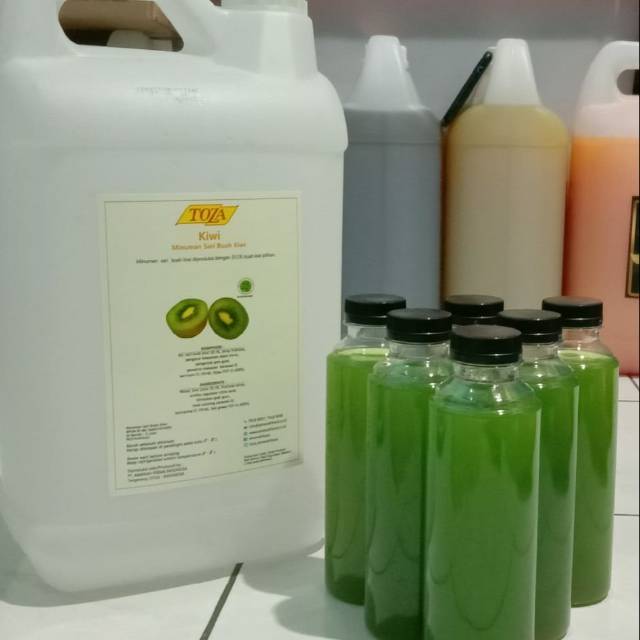 Toza Juice rasa Kiwi 250ML refil