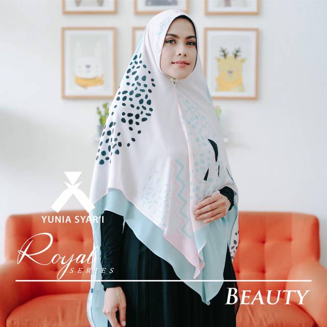 Khimar Only seri Beauty by Yunia Syar'i