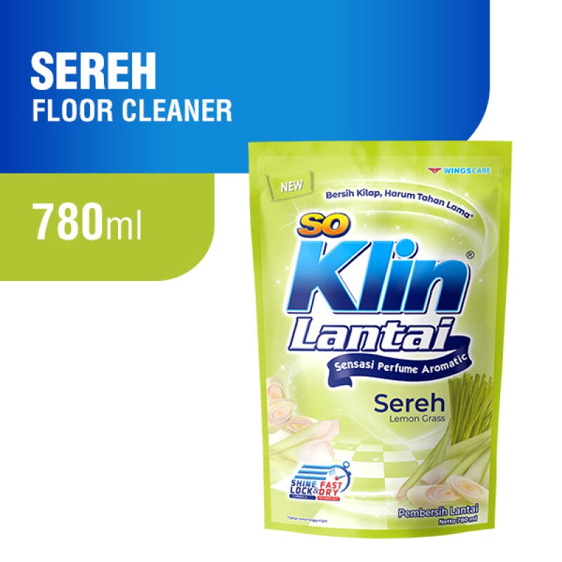 SO KLIN Pembersih Lantai Pouch ORIGINAL / Soklin Lantai