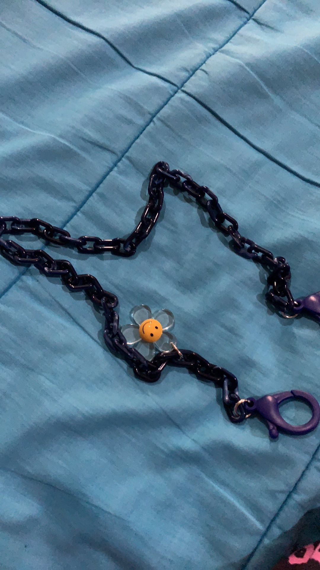 Strap Masker | Kalung Masker | Lanyard Masker Chain Sunflower