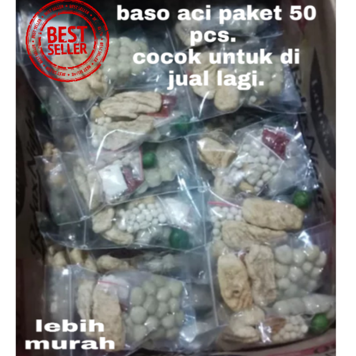 

baso aci boci paket 50 bungkus lebih murah