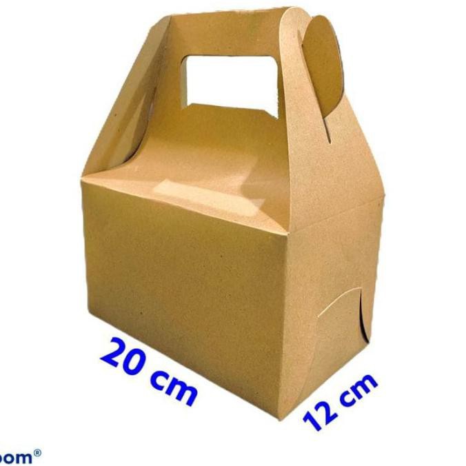 

Murah Dus Kue. Box Hampers. T 12X L12 X P20 Cm (Harga 1 Pc)