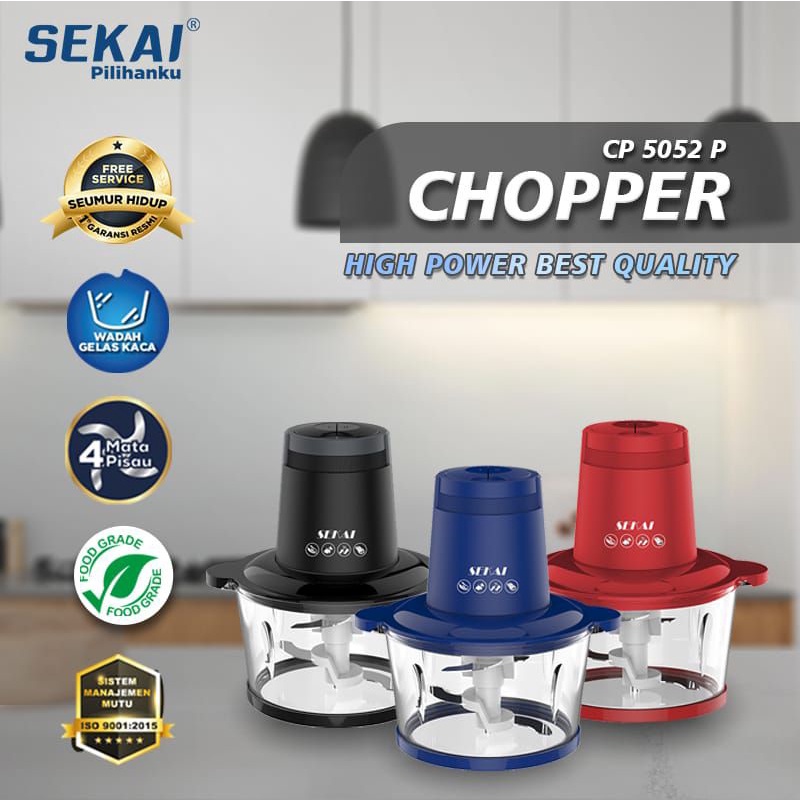 SEKAI Chopper penggiling daging CP5052P