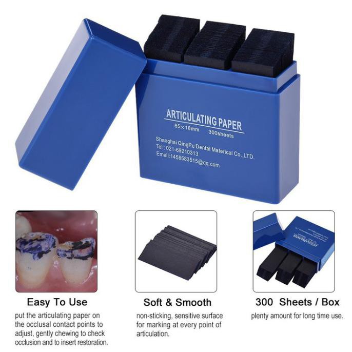 

Promo Awal tahun 300 lembar / box kertas artikulasi articulating paper dental marker Promo Awal