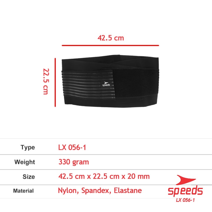 Pelindung perut Training untuk Perlengkapan Fitness Waist supporter 056-1-8