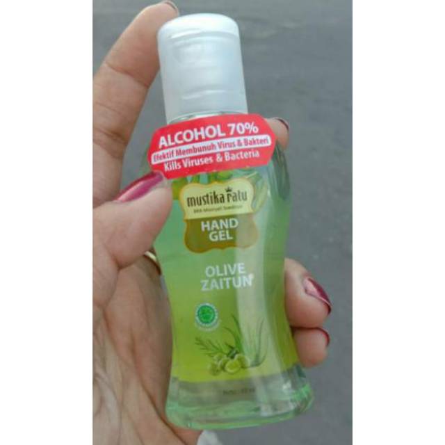 Mustika ratu hand gel olive zaitun
