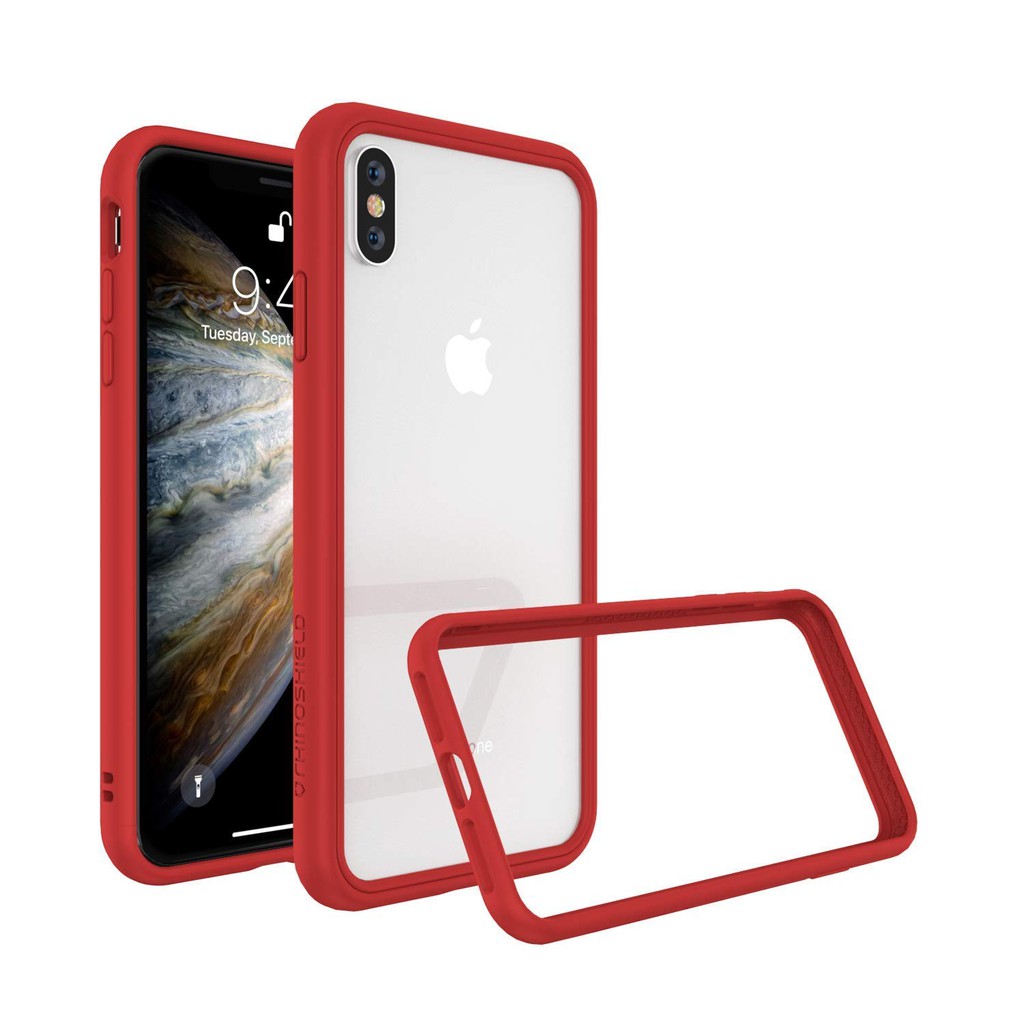 Rhinoshield Crashguard NX Super Tough Bumper Case Iphone X / XS Red