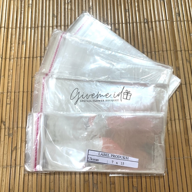 PLASTIK OPP/PLASTIK UANG/PLASTIK OPP UANG