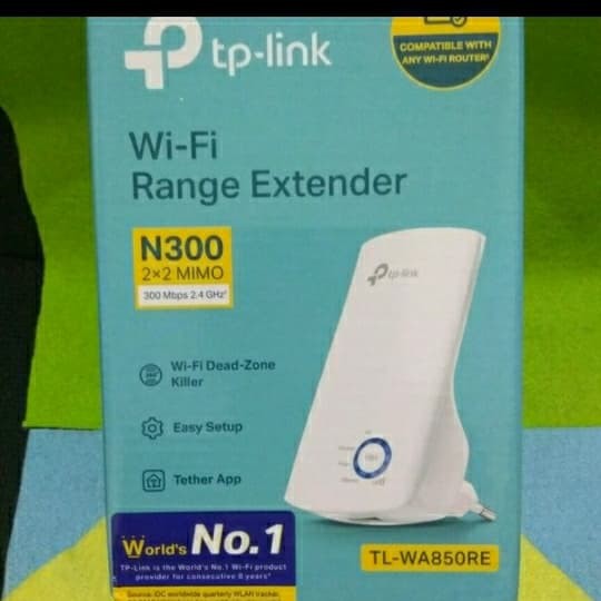 TP LINK- TL WA850RE PENGUAT SINYAL TPLINK 850RE WIFI EXTENDER REPEATER