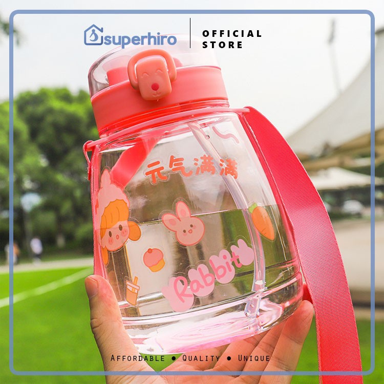 Botol Minum Anak Karakter BPA Free 1300ML Jumbo Botol Sekolah