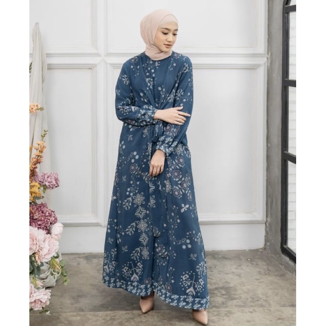 DAHAYU DRESS - NAVY by Geulis