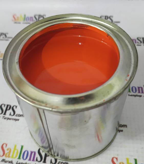 TINTA SABLON PLASTIK HDPEPP ORANGE VERMILION 200gr