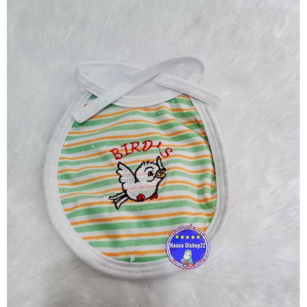 Celemek Makan Bayi / Slabber bayi /Celemek bayi