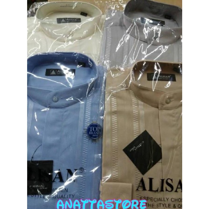 Baju Koko 'Alisan' lengan pendek