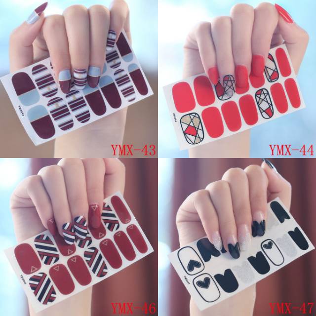 STIKER KUKU NAIL STICKER KARAKTER KODE YMX BAG 1