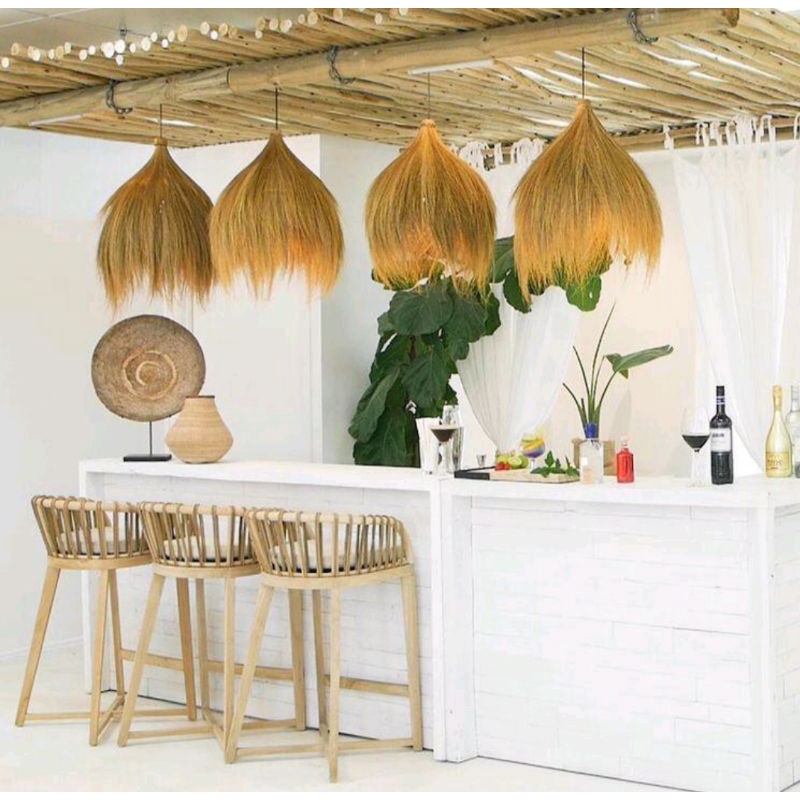 kap lampu rayung / kap lampu unik / kap lampu cafe / kap lampu aestetik