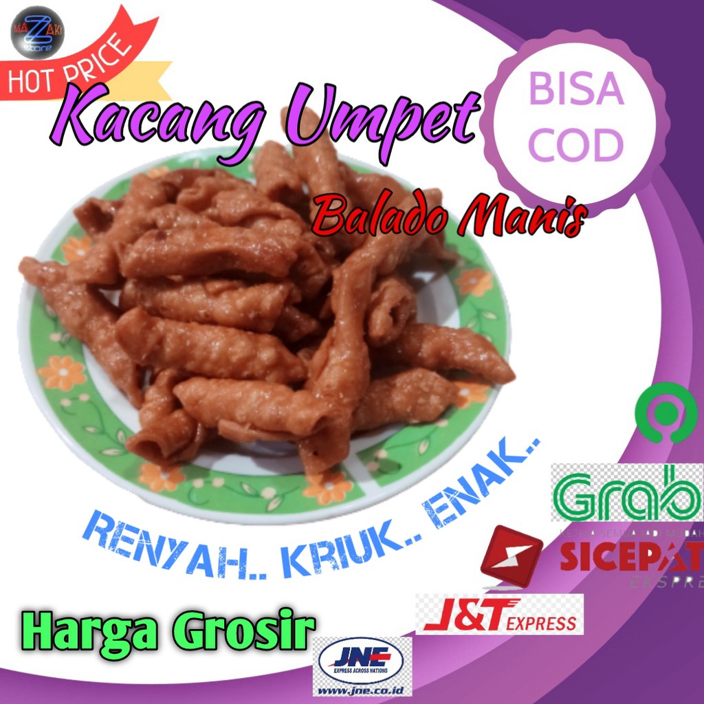 

200 Gram Kacang Umpet Ngumpet Sembunyi Balado Manis