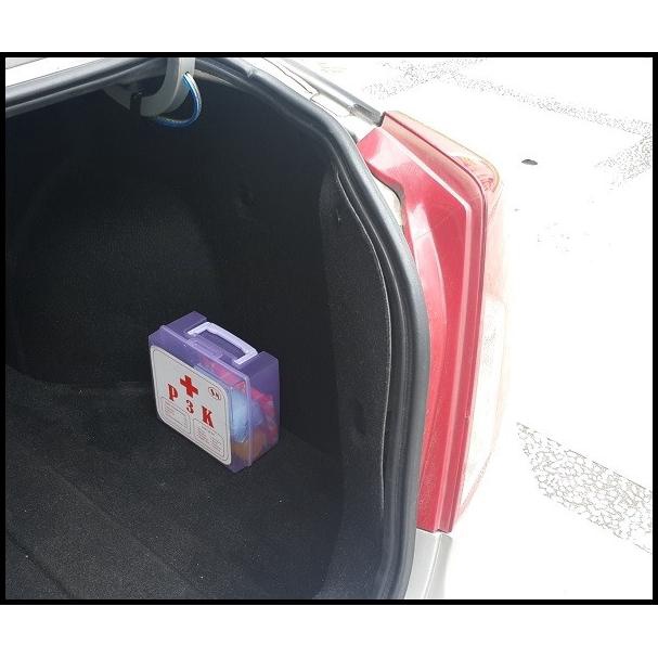 Box Penyimpanan Obat - Kotak Obat Mobil P3K