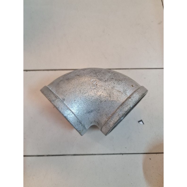 Elbow / Knee Besi Galvanis drat 3" inch