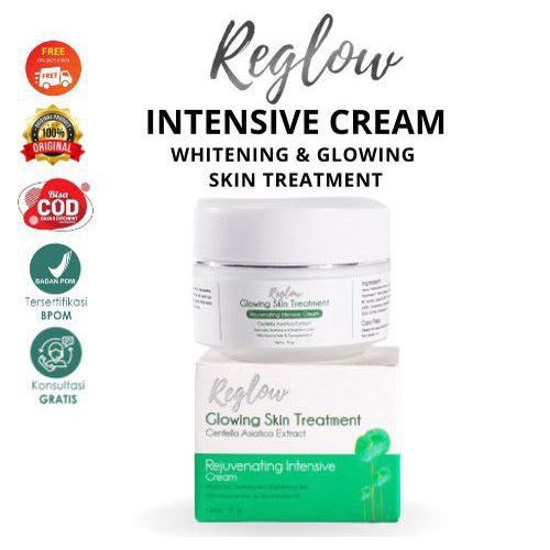Cream Reglow Siang Malam Pemutih Wajah Glowing